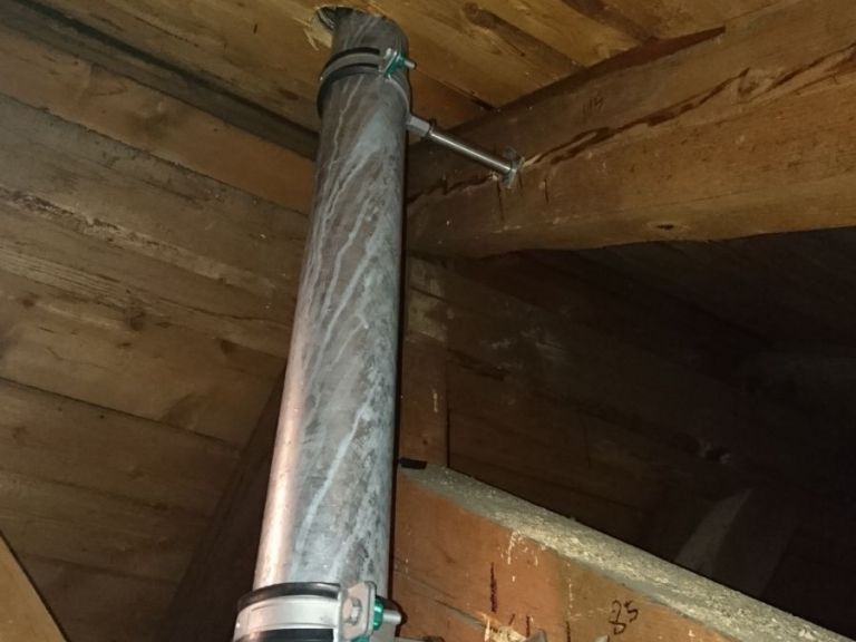 Installing a Panomax under a roof