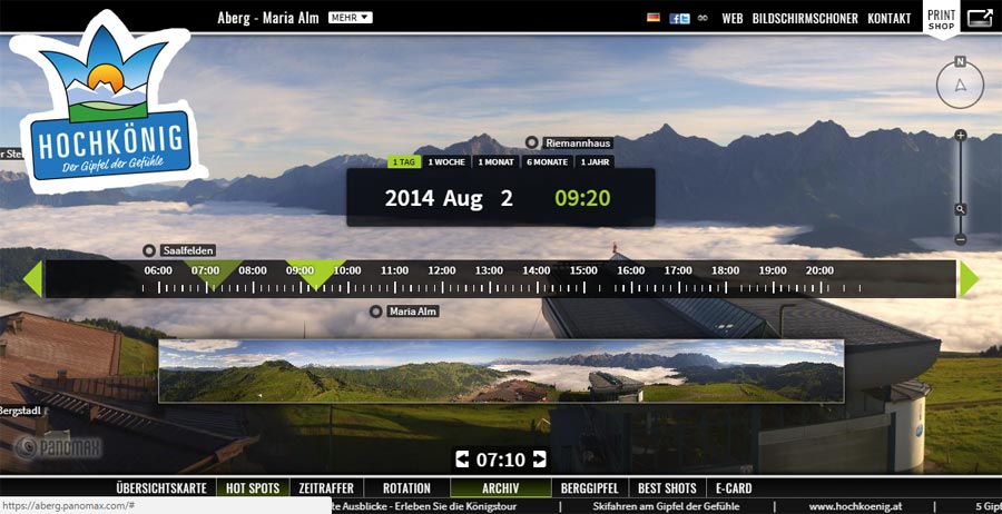 Erleben Sie Tage wieder mit Panomax