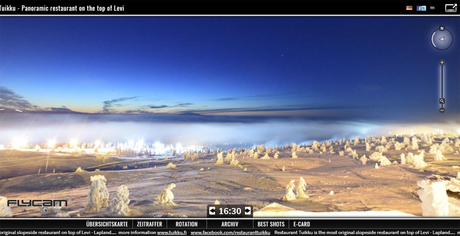 Panomax Bild zeigt Levi um 16:30