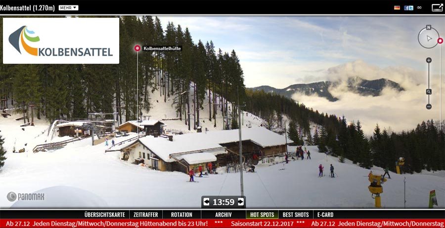 Der News-Ticker kann farblich an das Branding angepasst werden